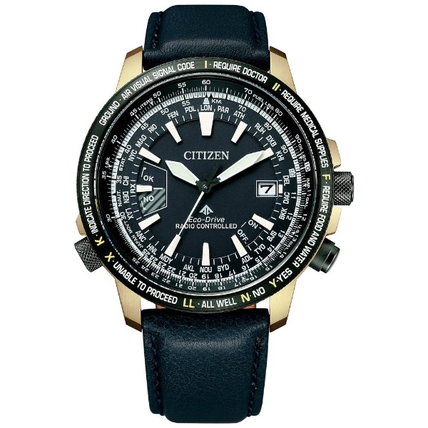 シチズン プロマスター 腕時計 エコドライブ 電波 ソーラー メンズ スカイシリーズ PROMASTER CB0204-14L  メンズ腕時計