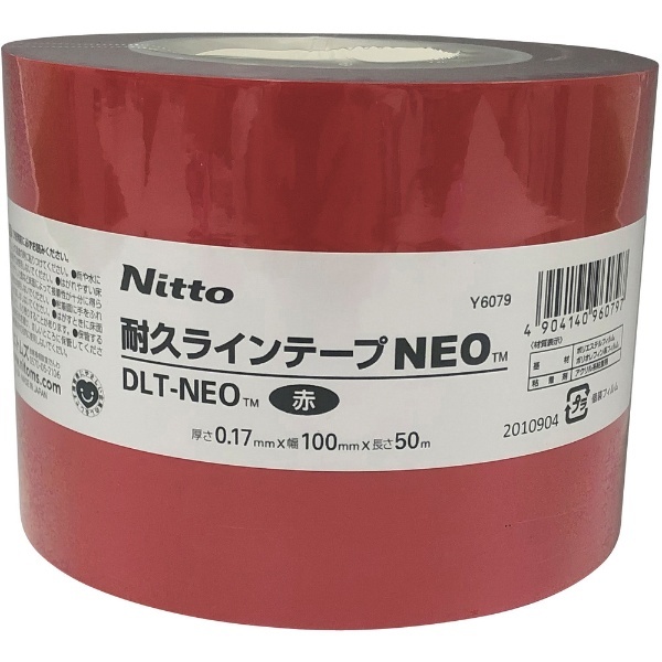 ニトムズ 耐久ラインテープDLT－NEO100x50赤 Y6079 ニトムズ｜Nitoms 通販
