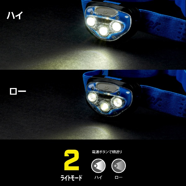 Energizer(エナジャイザー) ヴィジョン ヘッドライト LED 2ライト