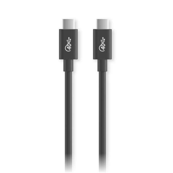 USB-C  USB-CP[u [[d /] /0.8m /USB Power Delivery /100W /USB4] ubN USB4-CC5P08BK_1