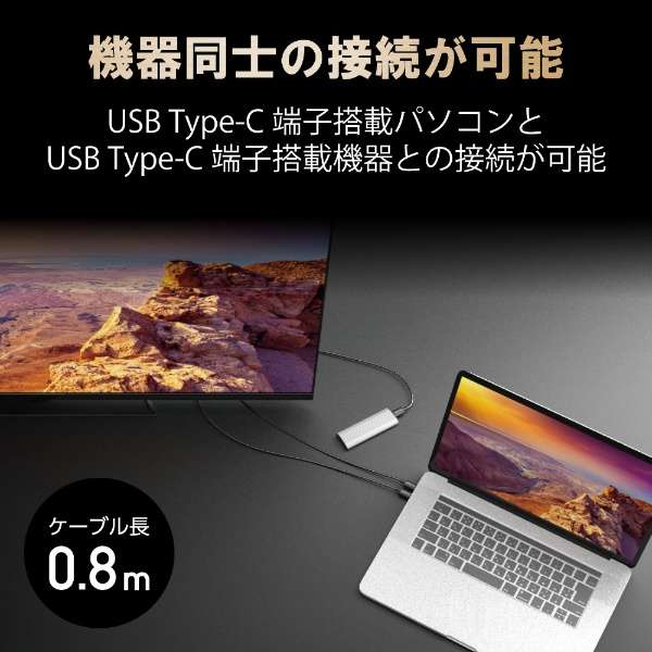 USB-C  USB-CP[u [[d /] /0.8m /USB Power Delivery /100W /USB4] ubN USB4-CC5P08BK_3