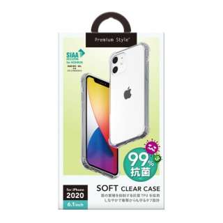 iPhone 12/12 Pro 6.1英寸对应抗菌TPU清除包清除Premium Style清除PG-20GTP01CL