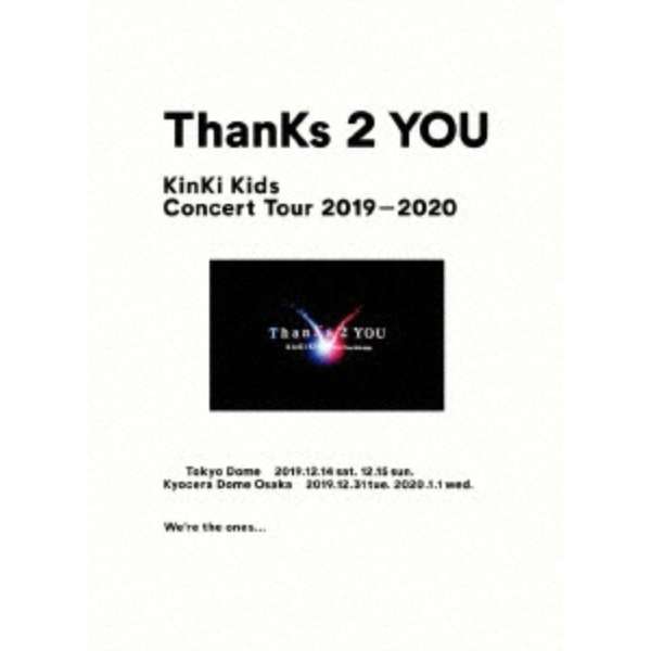 KinKi Kids/ KinKi Kids Concert Tour 2019-2020 ThanKs 2 YOU  yDVDz_1
