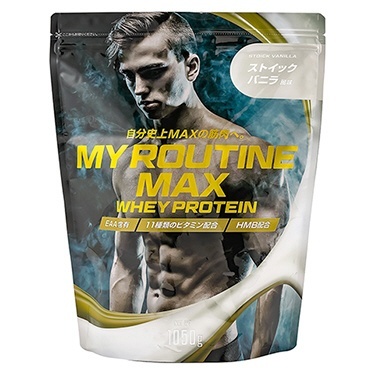 マイルーティーンMAX(ストイックバニラ風味/1050g) MYROUTINEMAXVANILLA 【パッケージデザインの変更等による返品・交換不可】  マイルーティーン｜MY ROUTINE 通販 | ビックカメラ.com