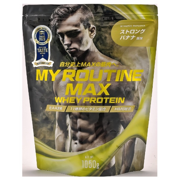 マイルーティーンMAX(ストロングバナナ風味/1050g) MYROUTINEMAXBANANA 【パッケージデザインの変更等による返品・交換不可】  マイルーティーン｜MY ROUTINE 通販 | ビックカメラ.com