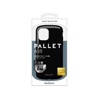 iPhone 12 mini 5.4英寸対応耐衝撃混合包PALLET AIR黑色LP-IS20PLABK[，为处分品，出自外装不良的退货、交换不可能]