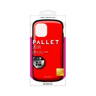 iPhone 12 Pro Max 6.7英寸対応耐衝撃混合包PALLET AIR红LP-IL20PLARD[，为处分品，出自外装不良的退货、交换不可能]