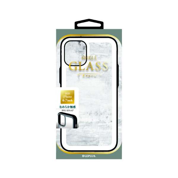 Iphone 12 Pro Max 6 7インチ対応3dガラスシェルケース Shell Glass Round ホワイト Lp Ilsgrwh ｍｓソリューションズ 通販 ビックカメラ Com