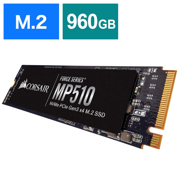 CSSD-F960GBMP510B 内蔵SSD PCI-Express接続 MP510 [960GB /M.2