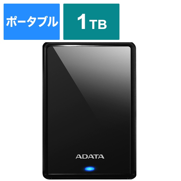 AHV620S-1TU31-CBK 外付けHDD USB-A接続 【日本産】 HV620S ポータブル型 ブラック 2021人気No.1の 1TB