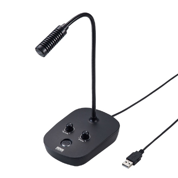 HS-SP02BK スピーカーフォン USB-A接続 会議用 ブラック [USB電源
