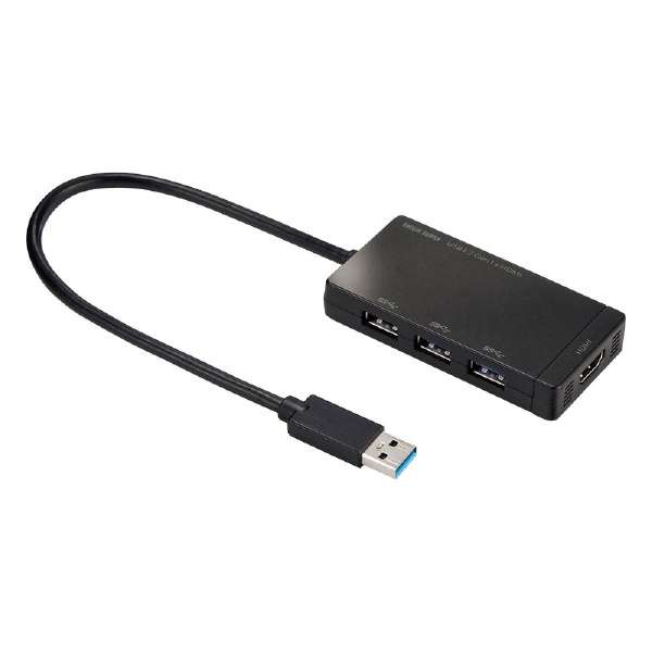 fϊA_v^ [USB-A IXX HDMI /USB-A3] (Windows11Ή) USB-3H332BK_1