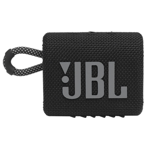 ブルートゥース スピーカー ブラック JBLGO3BLK [防水 /Bluetooth対応