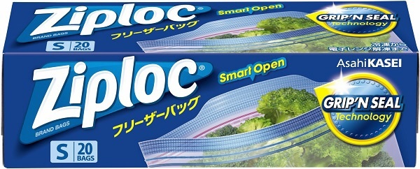 Ziploc（ジップロック）フリーザーバッグ S 20枚 旭化成ホームプロダクツ｜Asahi KASEI 通販 | ビックカメラ.com