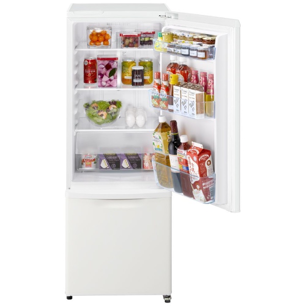 冷蔵庫 パーソナルタイプ マットバニラホワイト NR-B17DW-W [2ドア /右開きタイプ /168L] [冷凍室 44L]