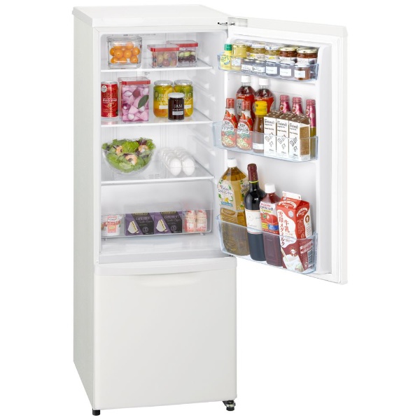 冷蔵庫 パーソナルタイプ マットバニラホワイト NR-B17DW-W [2ドア /右開きタイプ /168L] [冷凍室 44L]