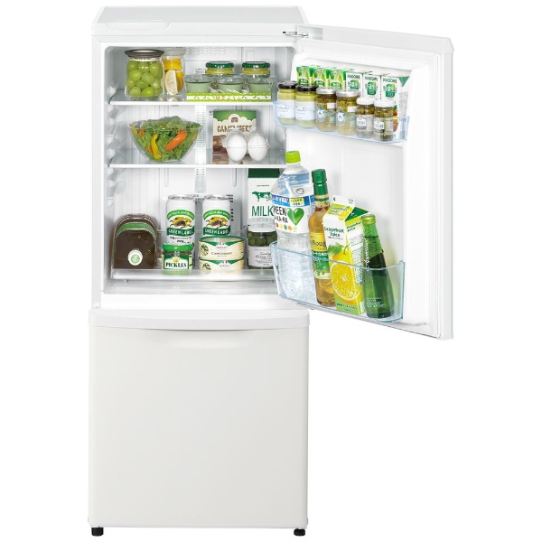 冷蔵庫 パーソナルタイプ マットバニラホワイト NR-B14DW-W [2ドア /右 