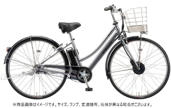 電動アシスト自転車 アルベルトe B400 L型 M.XHスパークルシルバー AL7B41 [27インチ /5段変速] 【キャンセル・返品不可】  ブリヂストン｜BRIDGESTONE 通販 | ビックカメラ.com