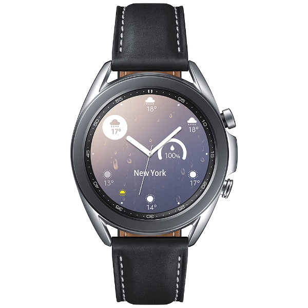 SM-R850NZSAXJP スマートウォッチ Galaxy Watch3 41mm ステンレススチール ミスティックシルバー  【処分品の為、外装不良による返品・交換不可】