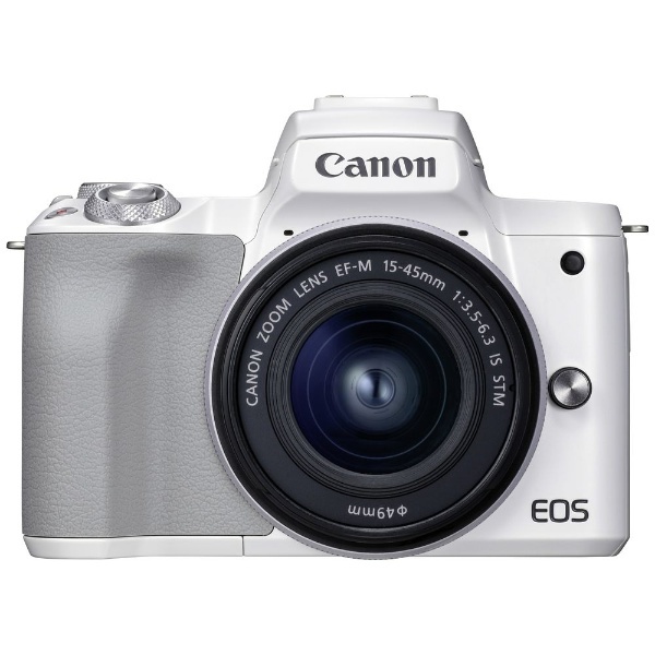 EOS Kiss M2 ミラーレス一眼カメラ EF-M15-45 IS STM レンズキット ホワイト EOSKISSM2WH1545ISLK ズームレンズ] キヤノン｜CANON 通販