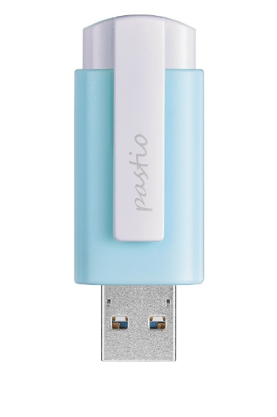 USBメモリ pastio ライトブルー U3-CLP32G/B [32GB /USB TypeA /USB3.2