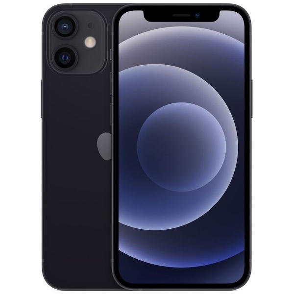 ビックカメラ.com - 【SIMフリー】iPhone 12 mini A14 Bionic 5.4型 ストレージ：64GB  デュアルSIM（nano-SIMとeSIM） MGA03J/A ブラック