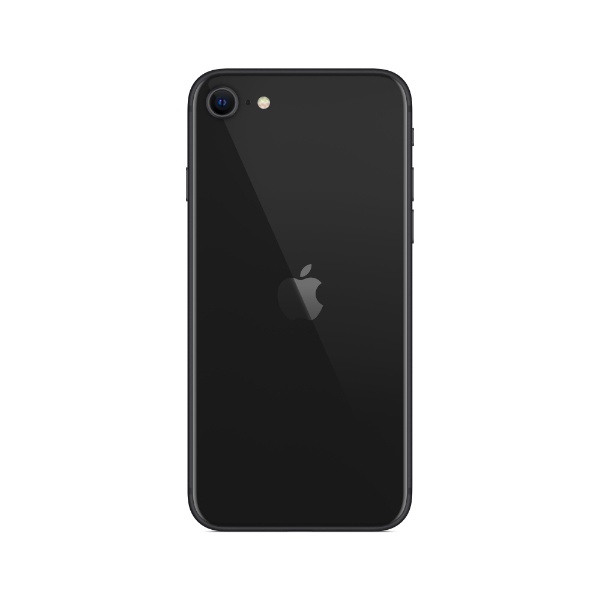 【SIMフリー】iPhone SE A13 Bionic 4.7型 ストレージ：64GB デュアルSIM（nano-SIMとeSIM）MHGP3J/A  ブラック(AC・イヤホン同梱無）