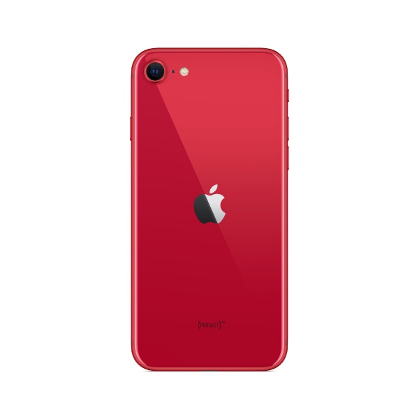 iphone SE64G 赤 SIMフリー 未使用SIMフリー - スマートフォン本体