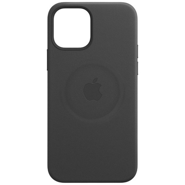純正】MagSafe対応 iPhone 12/12 Pro レザーケース ブラック アップル