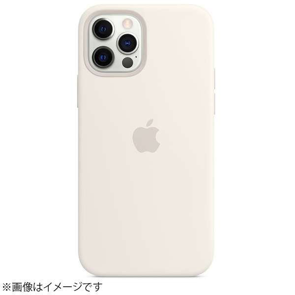 [纯正]支持MagSafe的iPhone 12/iPhone 12 Pro硅胶包-白MHL53FE/A_3