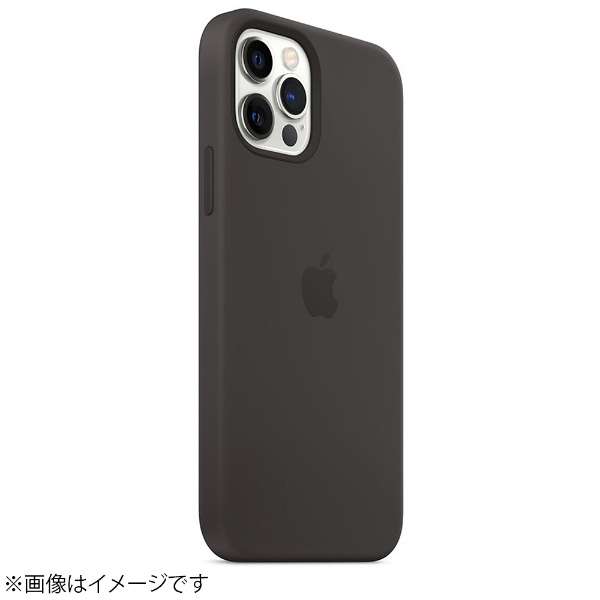 [纯正]支持MagSafe的iPhone 12/iPhone 12 Pro硅胶包-黑色MHL73FE/A_4