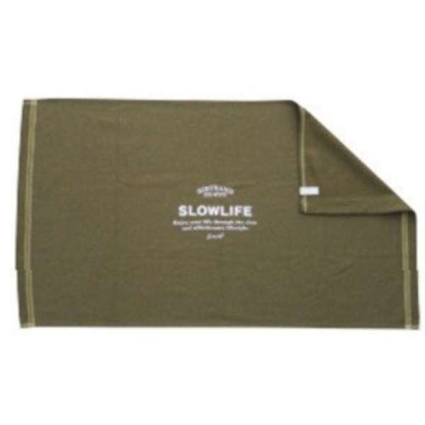 运动衫羊毛毯Sweat Blanket BERTRAND field guide(1380×800mm/黄褐色)A361 KH_1