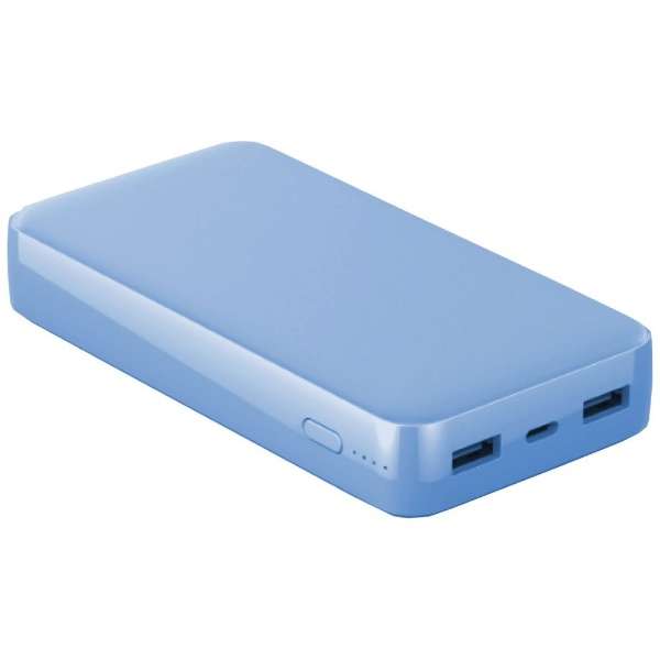 支持QC/PD的高速充电锂聚合物手机电池[多支持USB Power Delivery的/型]Lazos(rasosu)蓝色L-20M-BL[支持USB Power Delivery、Quick Charge的/3波特酒（Port）/充电型][，为处分品，出自外装不良的退货、交换不可能]_1