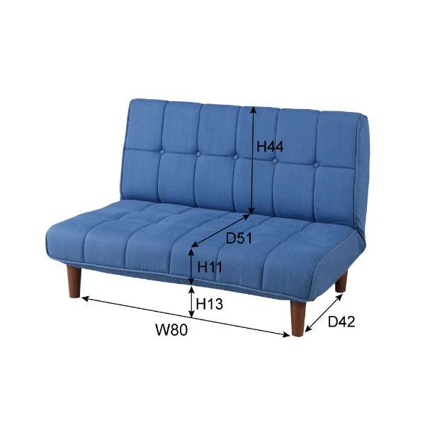 层沙发2P丹尼斯(W102×D61～104*H31～69*SH28cm)RKC938DM_5