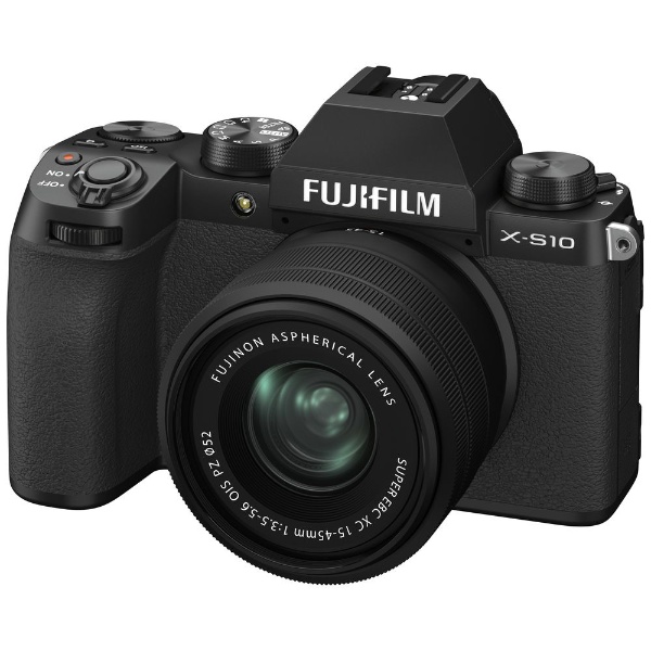 X-S10 ミラーレス一眼カメラ XC15-45mmレンズキット ブラック FXS10LK1545 [ズームレンズ]