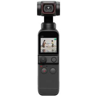 DJI Pocket 2　3軸ジンバルスタビライザー搭載4Kカメラ 手ブレ補正ジンバルカメラ クラシックブラック OP2CP1