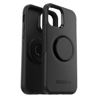 iPhone12pP[X@OtterBox - Otter + Pop Symmetry Series for iPhone 12/12 Pro [  Black ] 77-65436