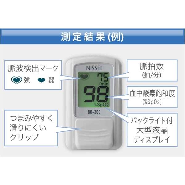 脉冲氧测量仪器灯银BO-300[管理医疗器材/特定保守管理医疗器材]_3