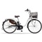 电动辅助自行车ＰＡＳ With纯的珍珠白PA26W[26英寸/3段变速]2021年型号[取消、退货不可]