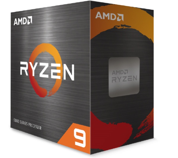 〔CPU〕AMD Ryzen 9 5900X W/O Cooler (12C/24T3.7GHz105W)【CPUクーラー別売】 100-100000061WOF