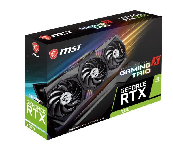 グラフィックボード GeForce RTX 3070 GAMING X TRIO [GeForce RTXシリーズ /8GB]