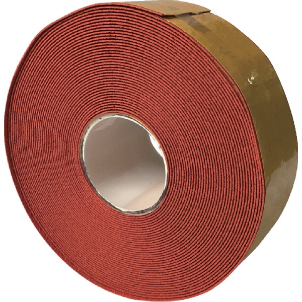 日本製・綿100% セーフラン 高耐久反射ラインテープ １００×２ｍｍ ２０ｍ 赤 12376
