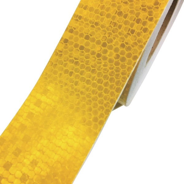 セーフラン 高輝度反射テープ 黄 幅50mm×50m 14353 SAFERUN｜セーフラン安全用品 通販