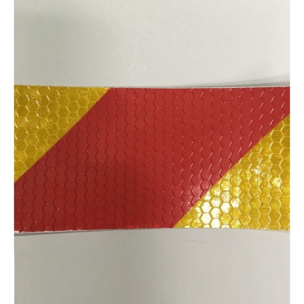 セーフラン 高輝度反射テープ 赤黄 幅50mm×50m 14360 SAFERUN｜セーフラン安全用品 通販