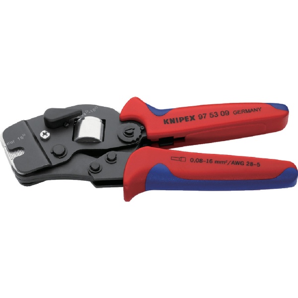 KNIPEX 9753－09 ワイヤーエンドスリーブ圧着ペンチ 9753-09 KNIPEX社 