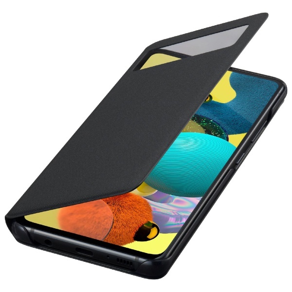 サムスン純正】Galaxy A51 5G Smart S View Wallet Cover サムスン純正ケース ブラック  EF-EA514PBEGJP GALAXY｜ギャラクシー 通販