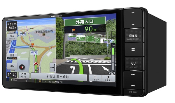 カーナビ 楽ナビ carrozzeria（カロッツェリア） AVIC-RW111 [7型ワイド /Bluetooth対応] PIONEER｜パイオニア  通販 | ビックカメラ.com