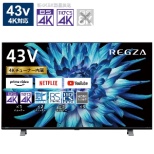 支持液晶电视REGZA(reguza)43C350X[43V型/4K的/BS、CS 4K调谐器内置/YouTube对应]