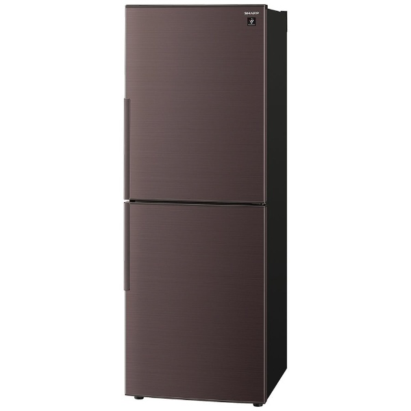 冷蔵庫 ブラウン系 SJ-PD28G-T [2ドア /右開きタイプ /280L] [冷凍室 125L]《基本設置料金セット》