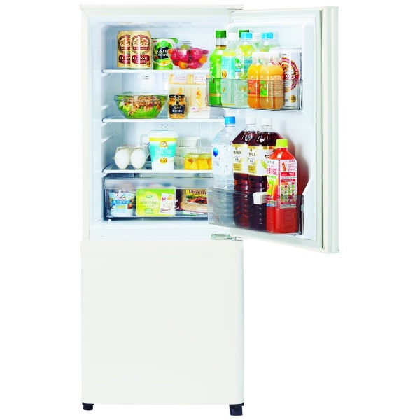 冷蔵庫 Pシリーズ マットホワイト MR-P15F-W [2ドア /右開きタイプ /146L] [冷凍室 46L]